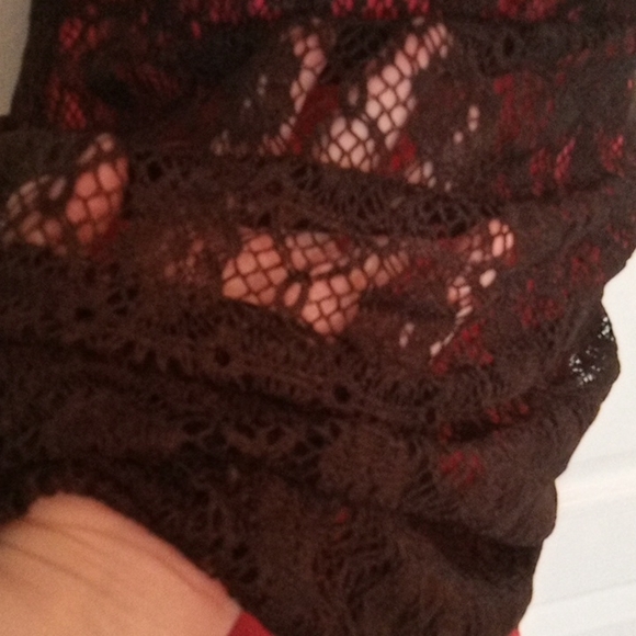 NWT🎁FREE GIFT IS INCLUDED 🎁 Knit Lace Dress - Picture 8 of 12